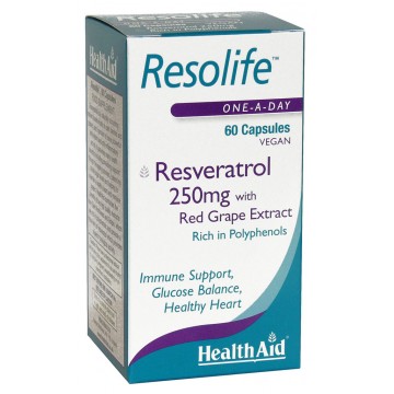 Resolife Resveratrol 250mg 60 caps Καρδιά-Κυκλοφορικό Resolife Resveratrol 250mg 60 caps Καρδιά-Κυκλοφορικό